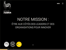 Tablet Screenshot of groupezebra.com